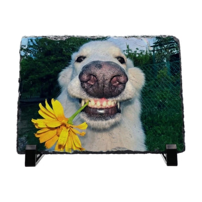 Personalised Photo Rock Slate (20×15cm)