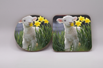 Personalised photo coaster 9cm — main product view
