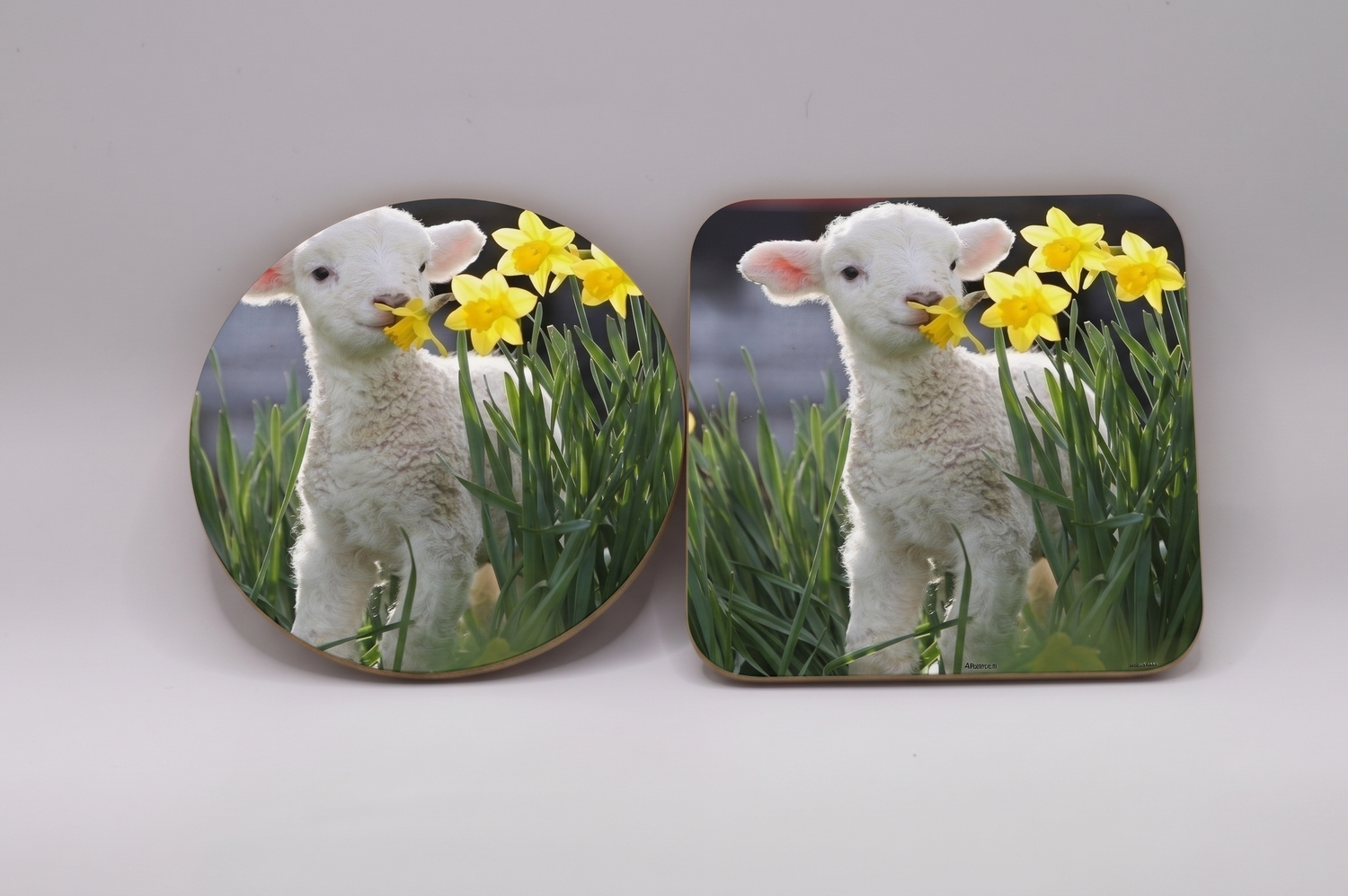 Personalised photo coaster 9cm — main product view