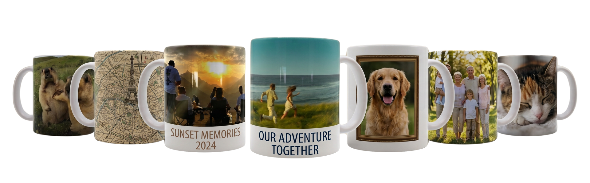 Your favourite photo on a mug.