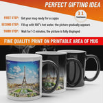 Personalised magic mug — lifestyle shot