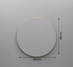 Personalised photo coaster 9cm — detail view 2