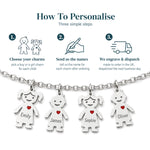 Personalised Family Charm Necklace — 03-personalise