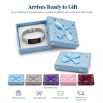 Personalised Bracelet — Engraved Mesh Strap — Gift Box