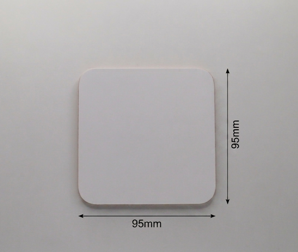 Personalised photo coaster 9cm — detail view 1